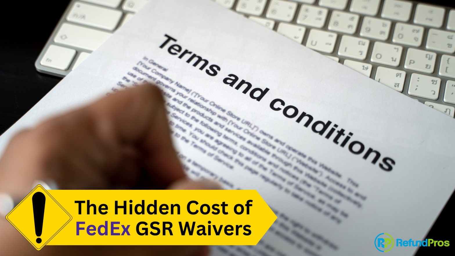 The Hidden Cost of FedEx GSR Waivers